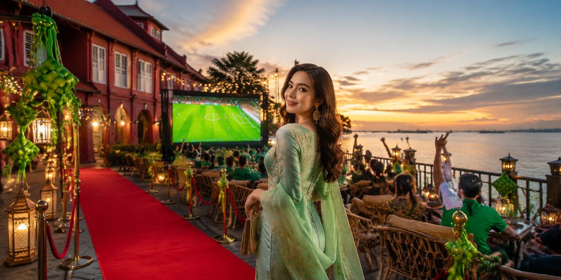 Taruhan bola sepak sempena Hari Raya di Melaka menggambarkan semangat komuniti bobatoto Malaysia